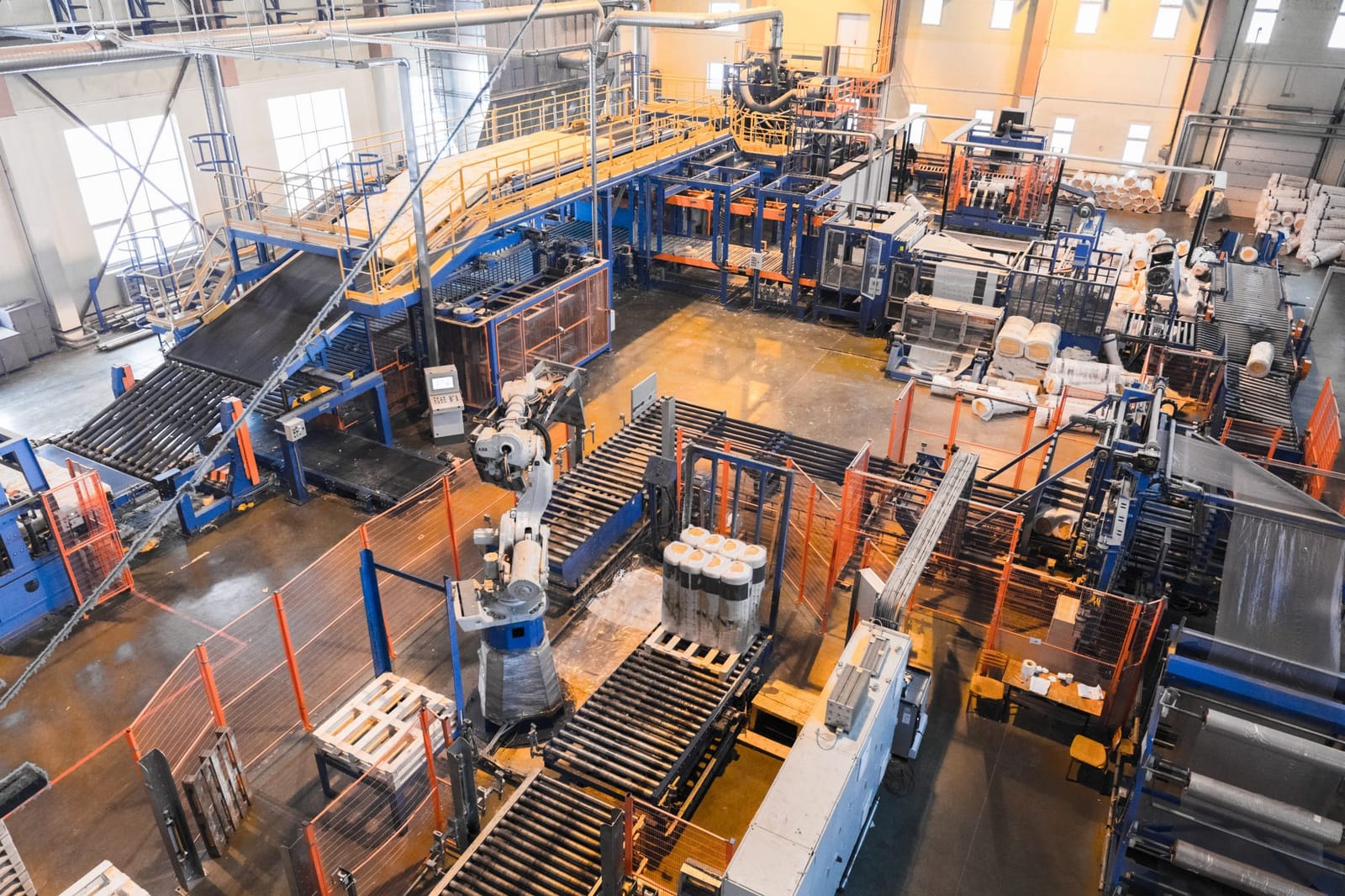 Signal's machining and fabrication floor in Ringgold, Georgia